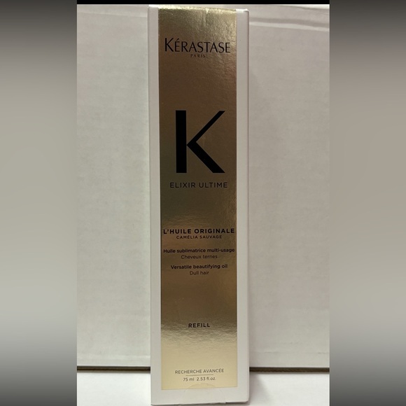 Kerastase | Hair | Elixir Ultime Original Hair Oil Refill 75 Ml Gold ...